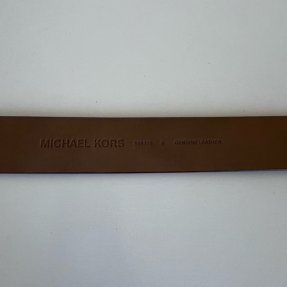 MICHAEL Michael Kors Women's 38 MM Pebble Belt - Picture 7 of 7